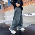Casual Loose-Fit Denim Trousers For Boys - Image 2
