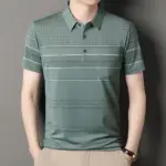 Summer Ice Silk Polo Shirts For Men - Image 5