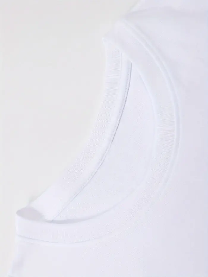 Cotton Round Neck T-Shirts For Men - Image 3