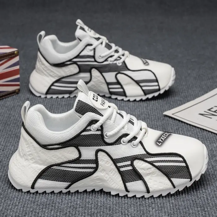 Breathable Shock Absorption Trainers For Men - Image 3