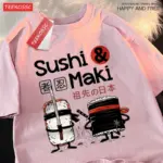 Sushi Printing T-Shirts For Men - Image 4