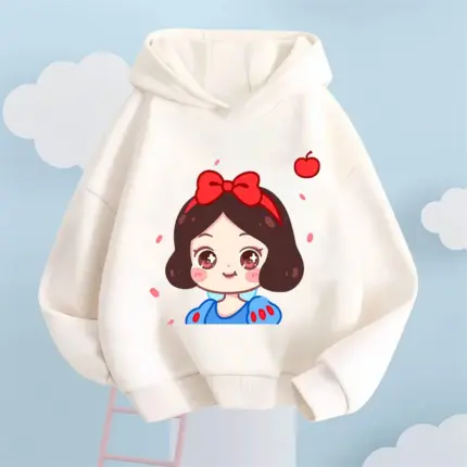 Snow White Hoodies For Girls