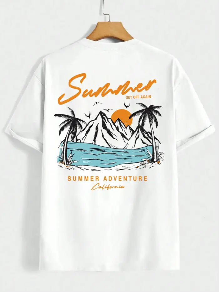 Loose Summer T-Shirts For Men - Image 5