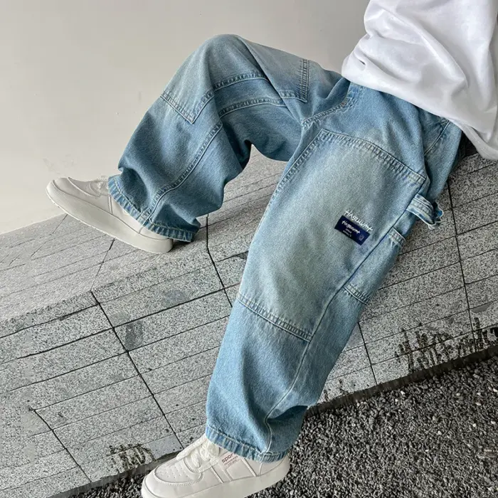 Casual Cargo Jeans For Boys - Image 2