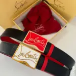 Luxury PU Leather Buckle Belts For Men