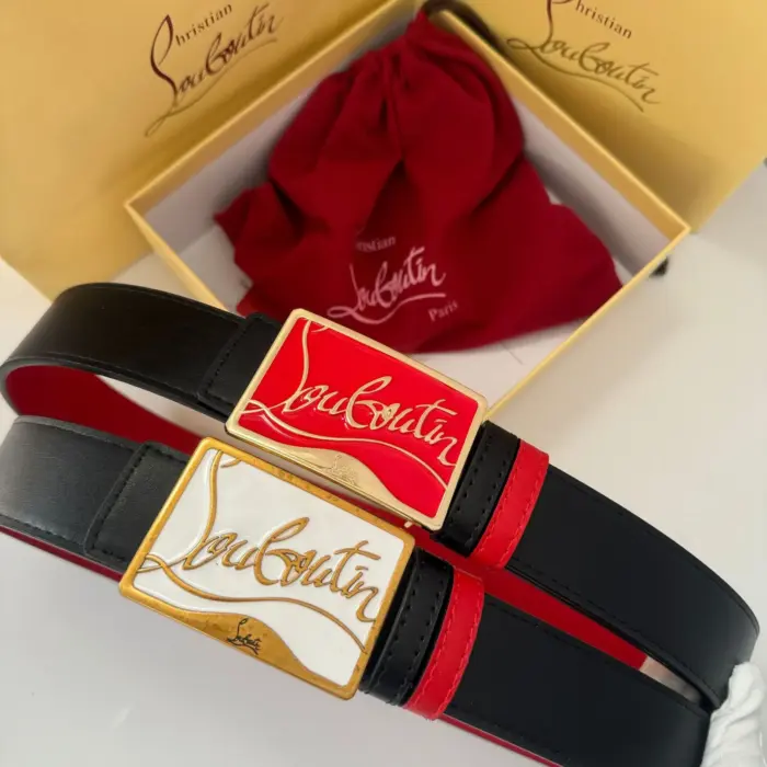 Luxury PU Leather Buckle Belts For Men - Image 1
