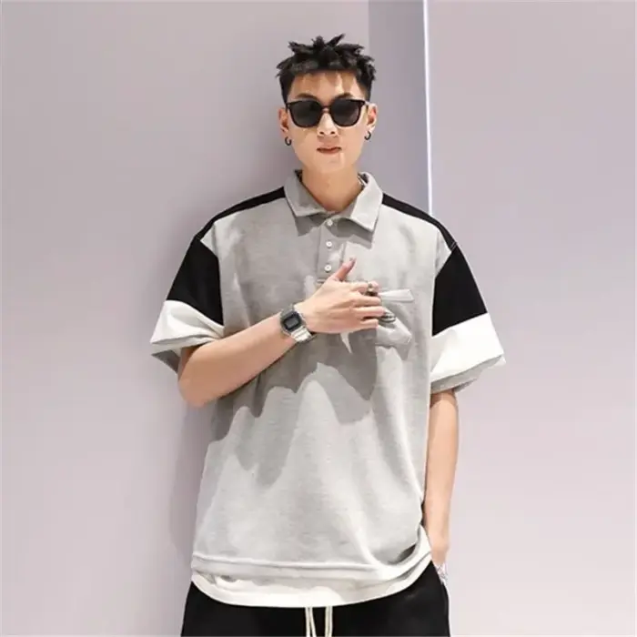 Casual Loose Polo Shirts For Men - Image 6