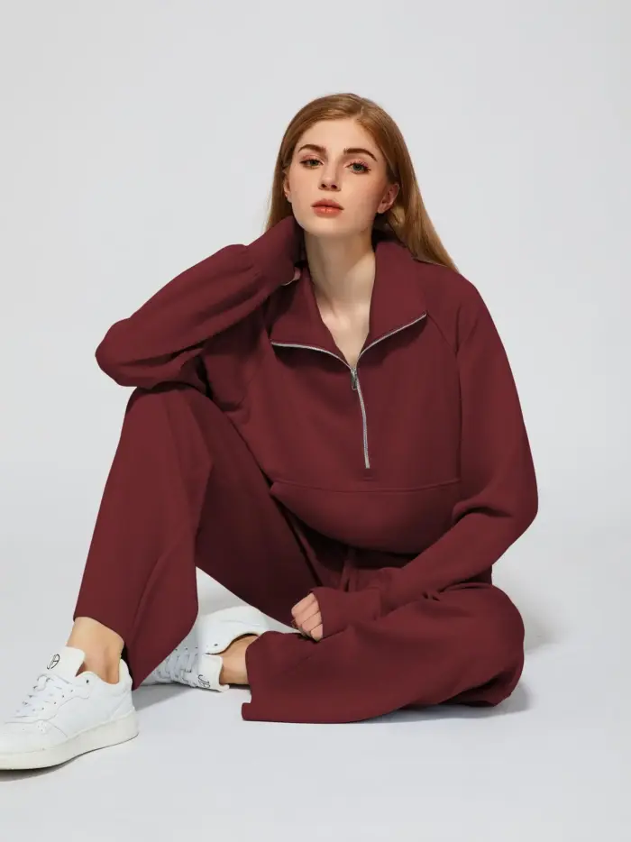 Half-Zip Tracksuits For Women - Image 4
