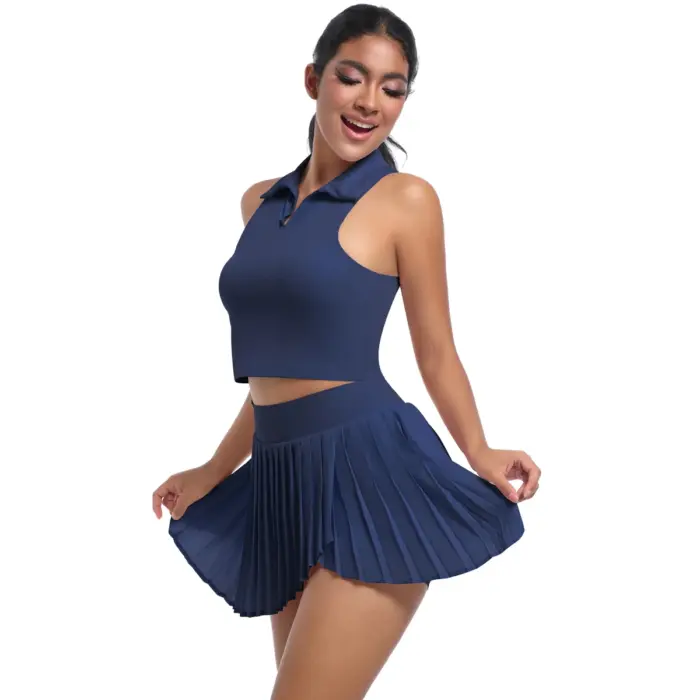 Breathable Quick Drying Tennis Set For Women - Image 3