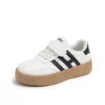 Soft Pu Leather Sneakers For Boys - Image 3