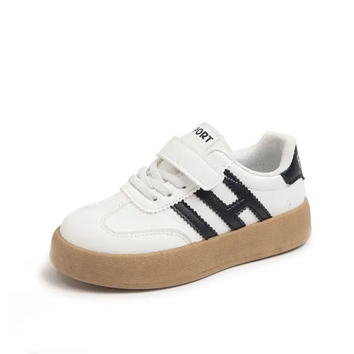 Soft Pu Leather Sneakers For Boys - Image 3