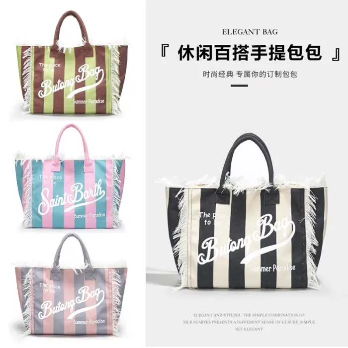 Trendy Large Capacity Beach Bags For Woman - Image 3