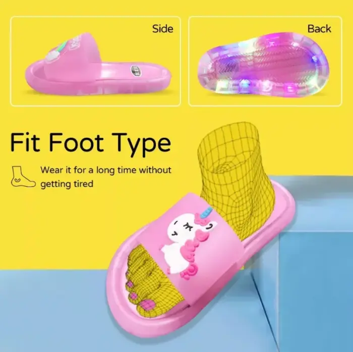 Led Lights Slippers For Kids - Image 6