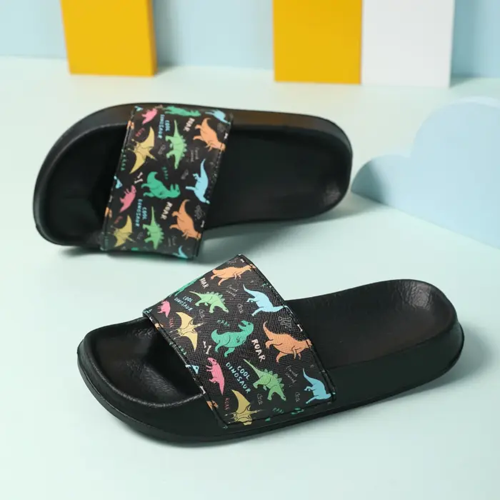 Cute Dinosaur Slippers For Boys - Image 4