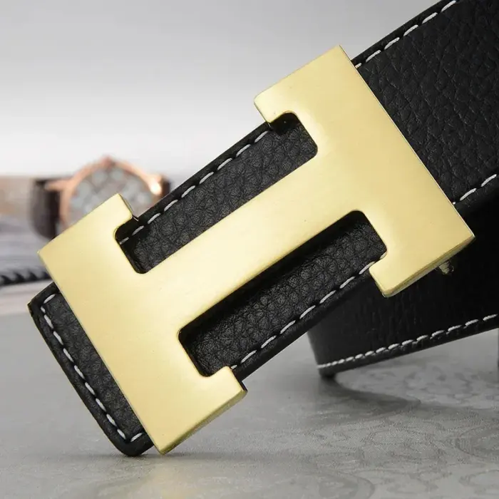 High Quality Pu Leather Belts For Men - Image 4