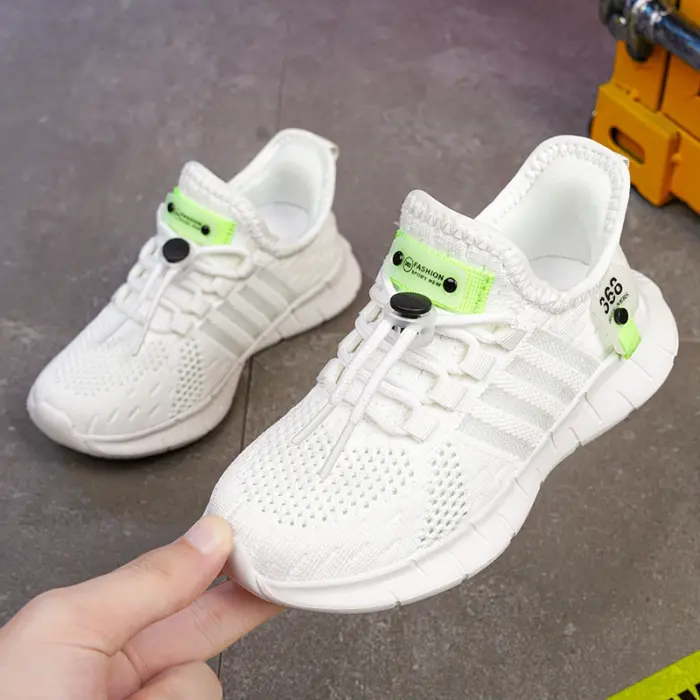 Mesh Breathable Running Shoes For Boys - Image 5