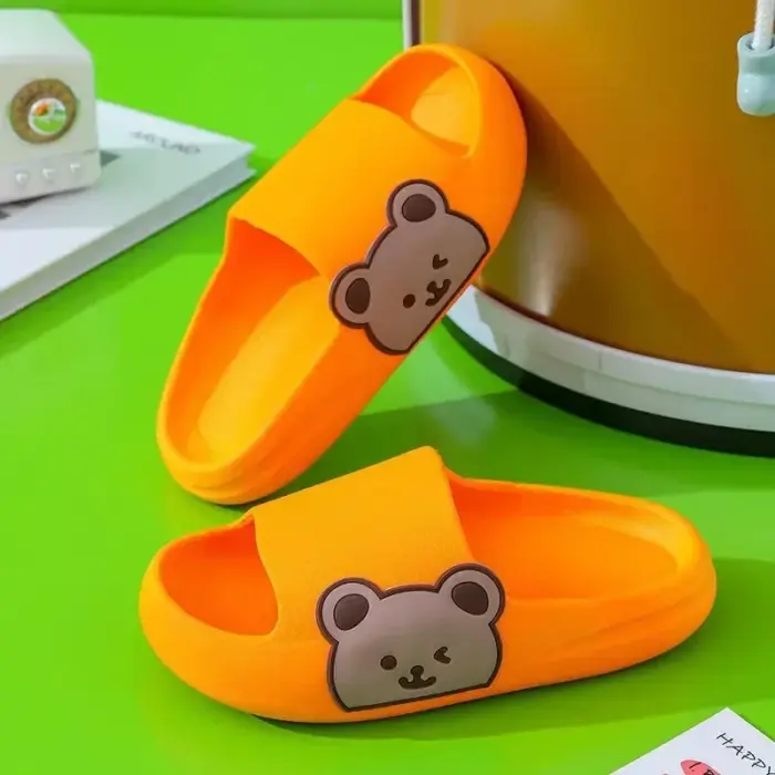 Cute Bear Slippers For Boys - Image 4