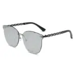 Luxury Rimless Sunglasses For Women - Image 5