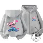Casual Lilo And Stitch Hoodies For Girls