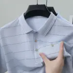New Ice Silk Polo Shirts For Men - Image 3