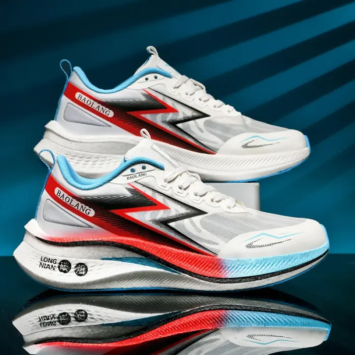 Comfortable Lace-up Trainers For Men - Image 1