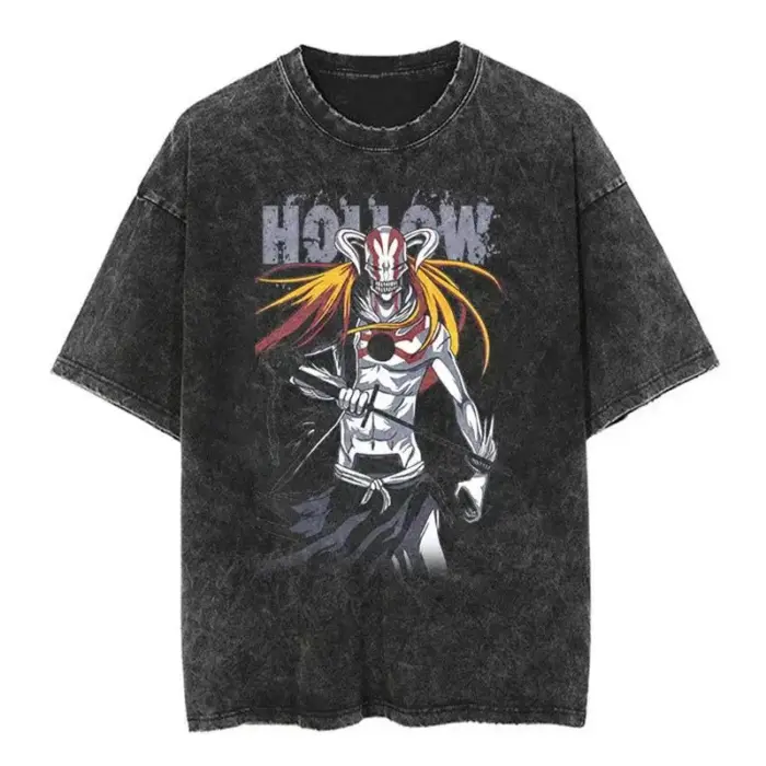 Washed Naruto T-Shirts For Men - Image 3