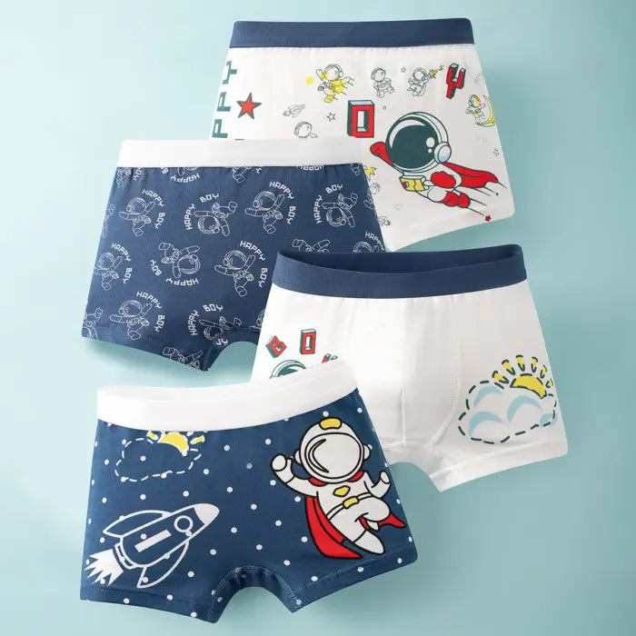 Breathable Cotton Underwear For Boys - Image 2