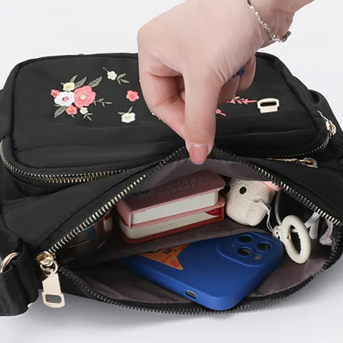 Casual Embroidery Shoulder Bags For Women - Image 5