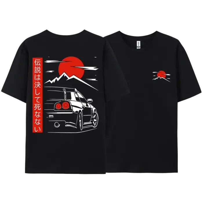 Cotton Japanese T-Shirts For Men - Image 3
