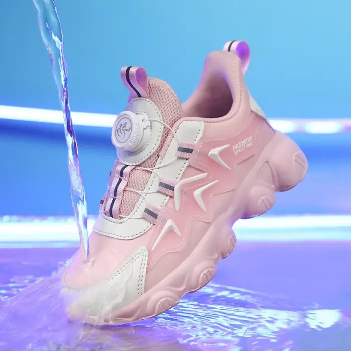 New Pu Leather Trainers For Kids - Image 4