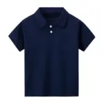 Solid Color Polo For Boys - Image 4