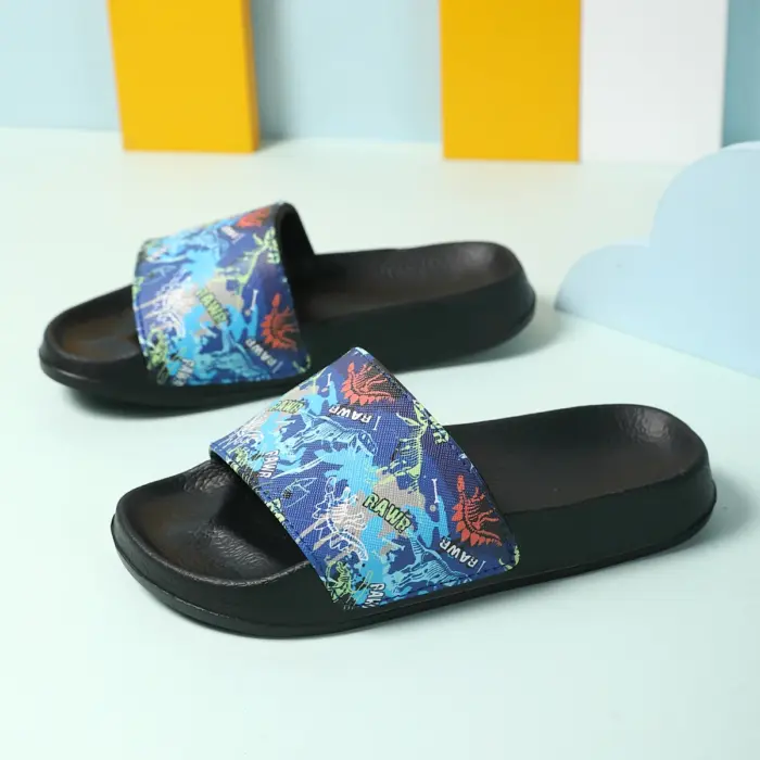Waterproof Dinosaur Slippers For Boys - Image 3