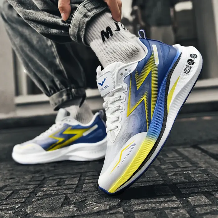 Comfortable Lace-up Trainers For Men - Image 6