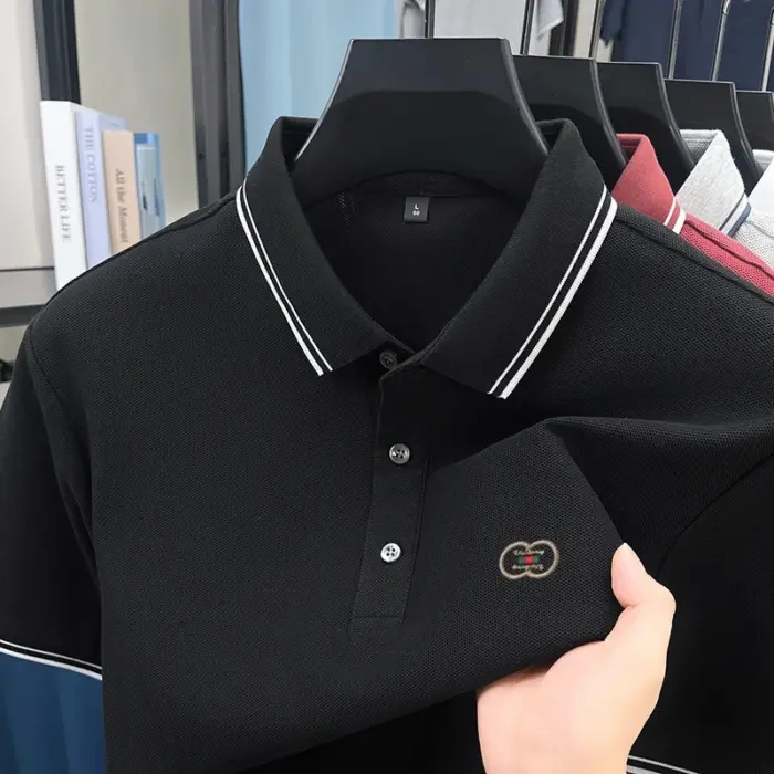 100% Cotton Polo Shirts For Men - Image 4