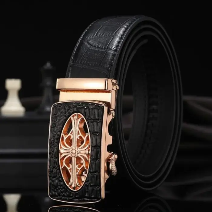 New Business PU Leather Belts For Men - Image 2