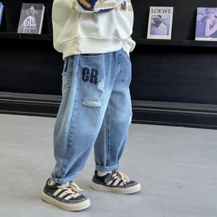 Fashionable Denim Jeans For Boys - Image 1