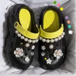 Pearl Chain Clogs For Women - Image 2