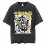 Washed Naruto T-Shirts For Men - Image 2