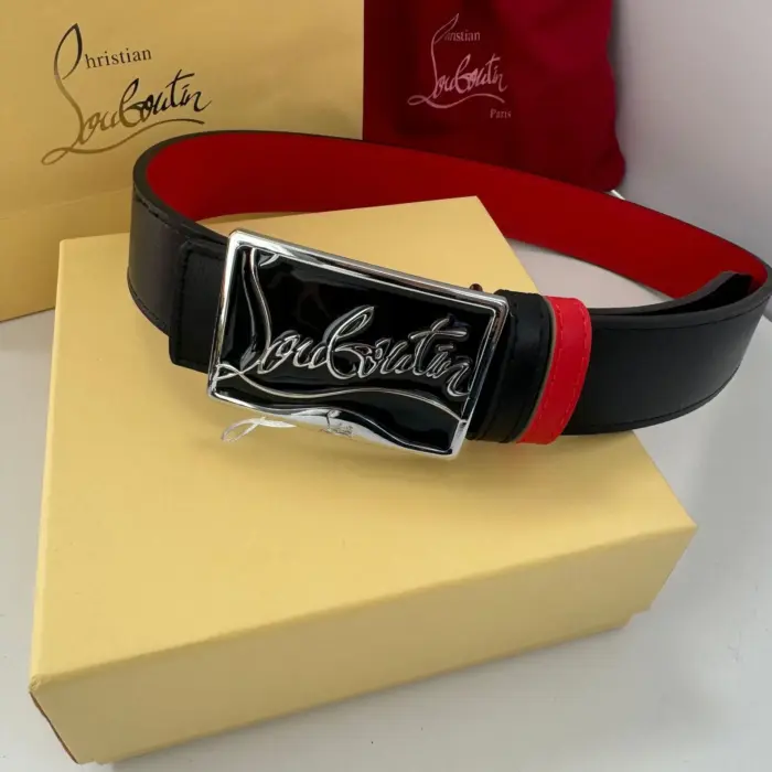 Luxury PU Leather Buckle Belts For Men - Image 3