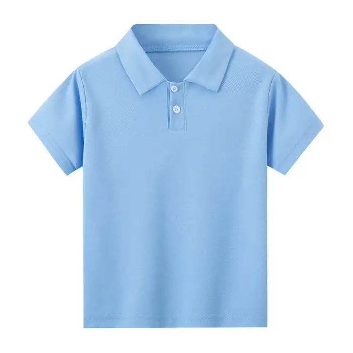 Solid Color Polo For Boys - Image 5