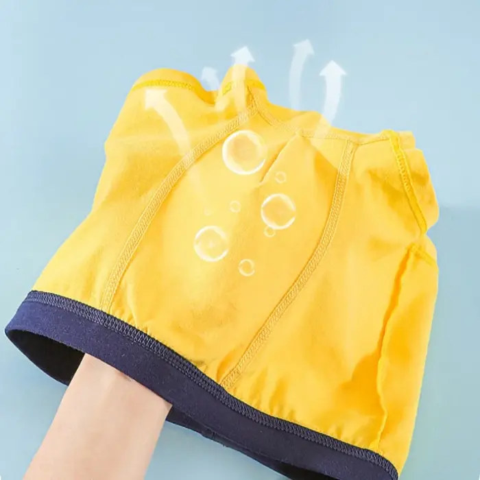 5PCS Soft Cotton Boxers For Boys - Image 3
