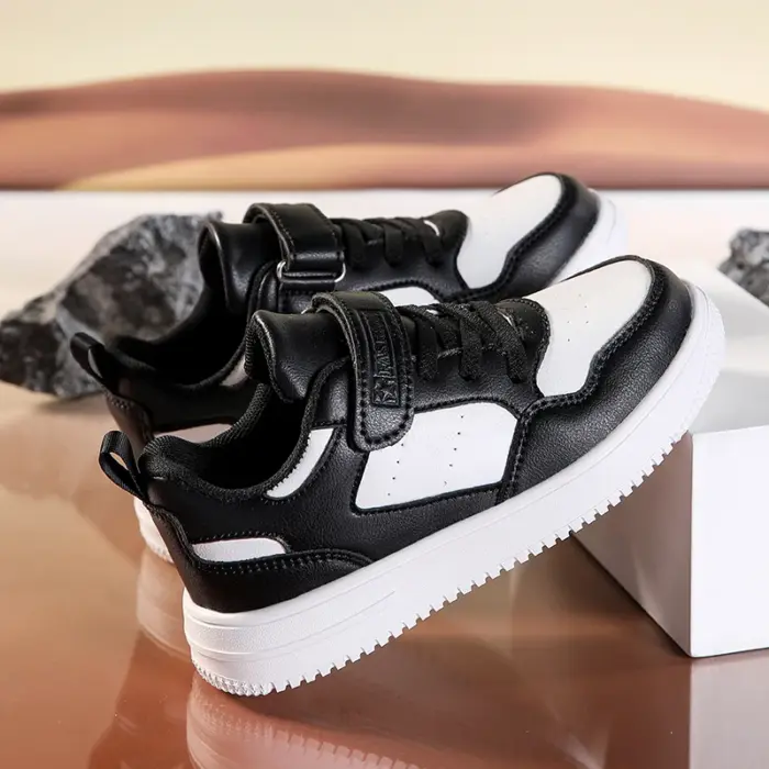 New Soft Pu Leather Sneakers For Boys - Image 4