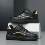 New Soft PU Leather Sneakers For Boys - Image 2