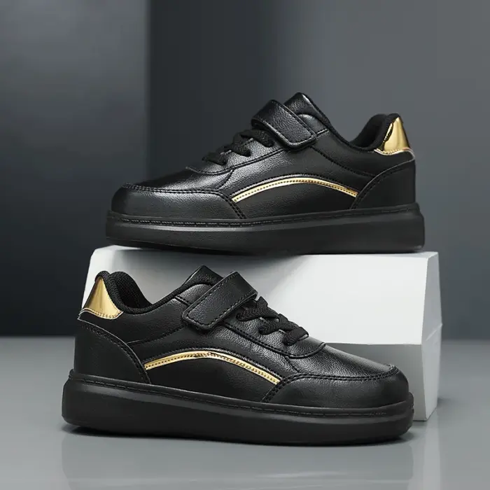 New Soft PU Leather Sneakers For Boys - Image 2