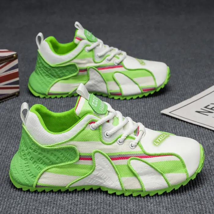 Breathable Shock Absorption Trainers For Men - Image 1