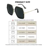 New Oversized Sunglasses For Women - Image 2