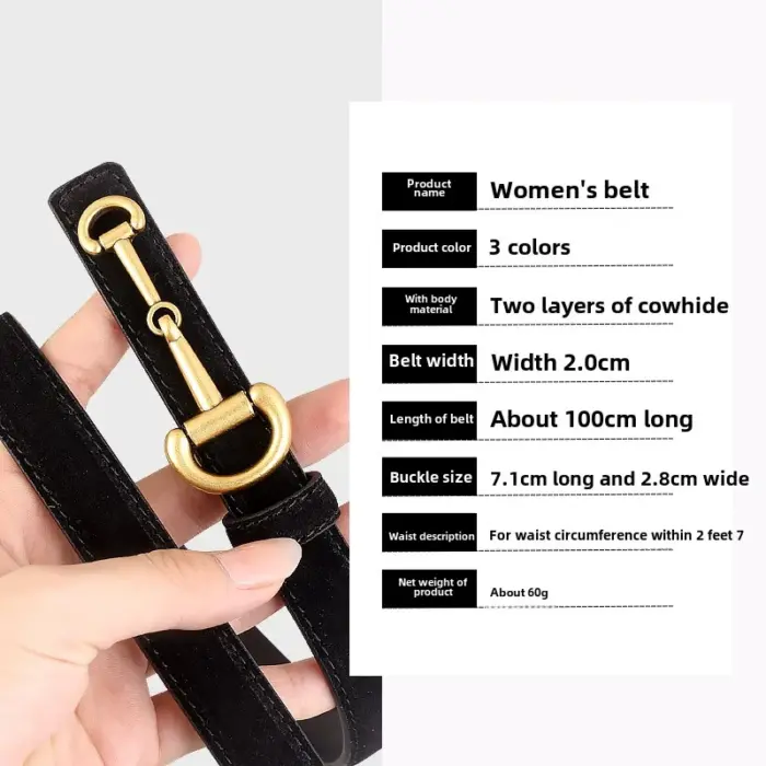 New Casual Thin Belts For Women - Image 4