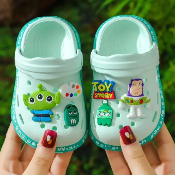 Breathable Cartoon Clogs For Boys - Image 2