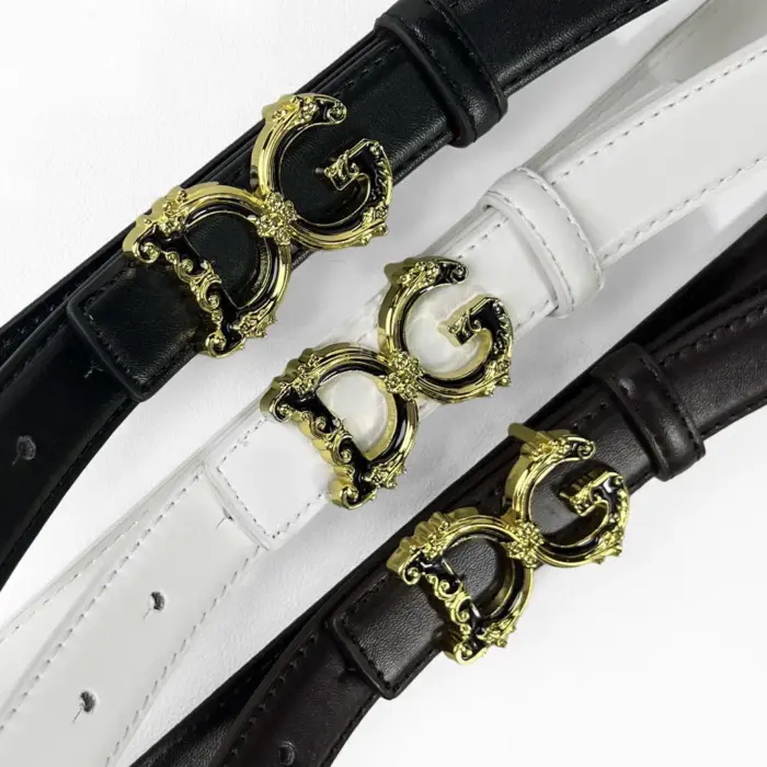 Vintage Alloy Buckle Belts For Women - Image 4