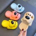 Cute Puppy Face Slippers For Kids